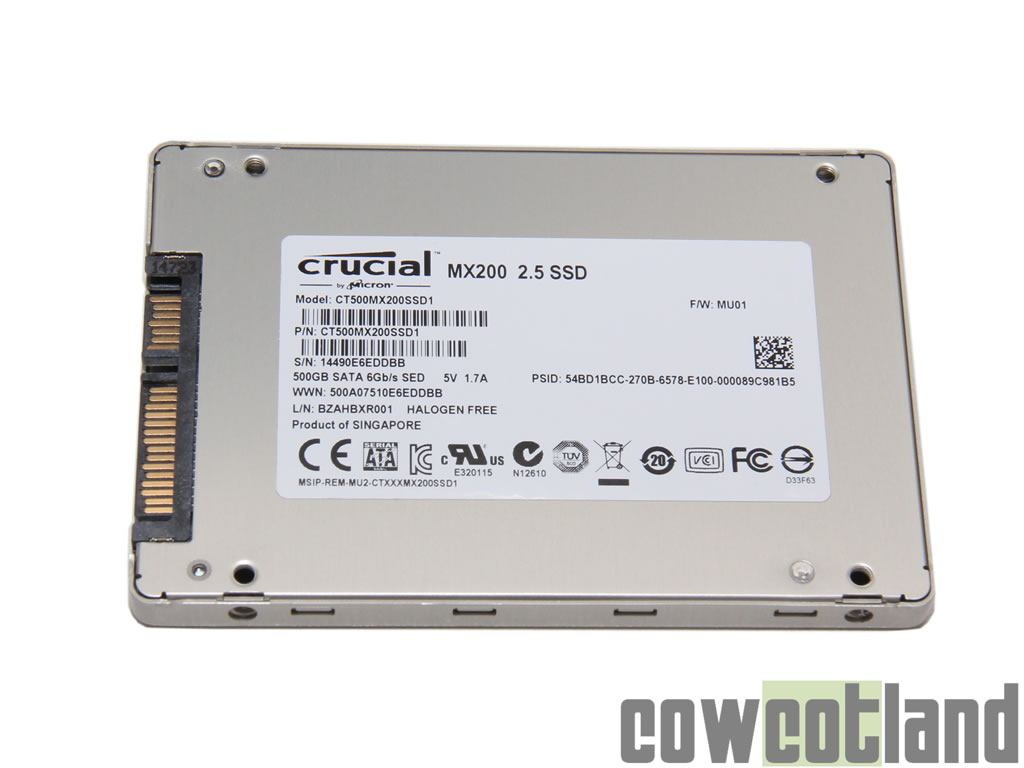 Image 26391, galerie Test SSD Crucial MX200 500 Go