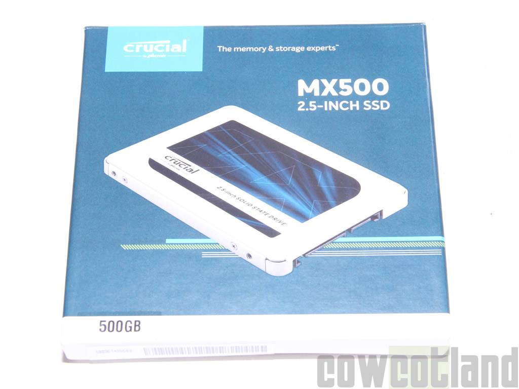 Test SSD Crucial MX500 500 Go : Introduction, page 1