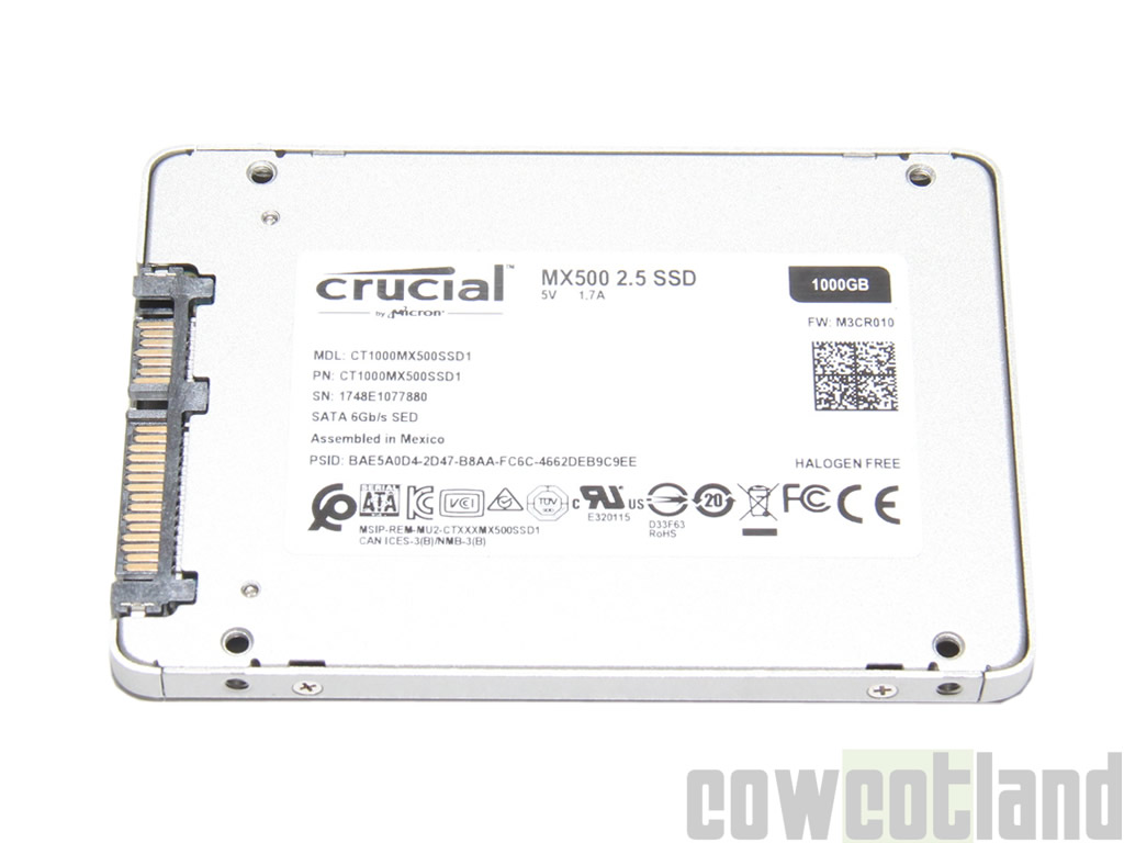 Image 35003, galerie Test SSD Crucial MX500 1 To