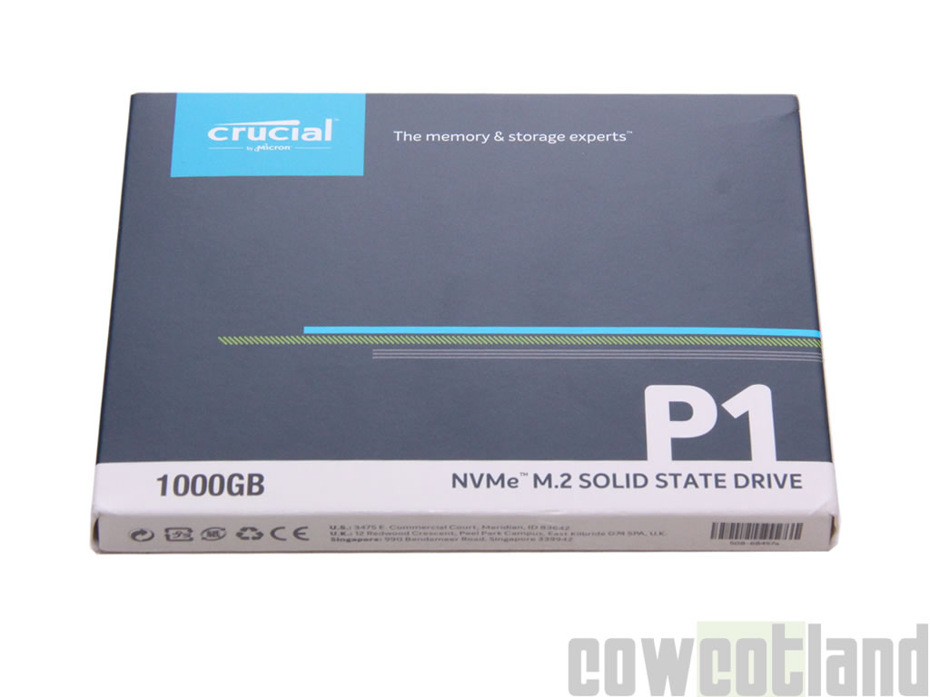 Image 37539, galerie Test SSD Crucial P1 1 To : Un premier SSD NVMe