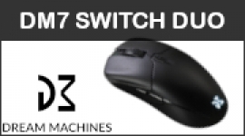 Cliquez pour agrandir Test souris Dream Machines DM7 Switch Duo : un bon rapport qualit/prix !