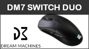 Test souris Dream Machines DM7 Switch Duo : un bon rapport qualité/prix !