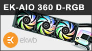 Test watercooling AIO EK EK-AIO 360 D-RGB, brillant ?
