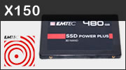 Test SSD EMTEC X150 480 Go