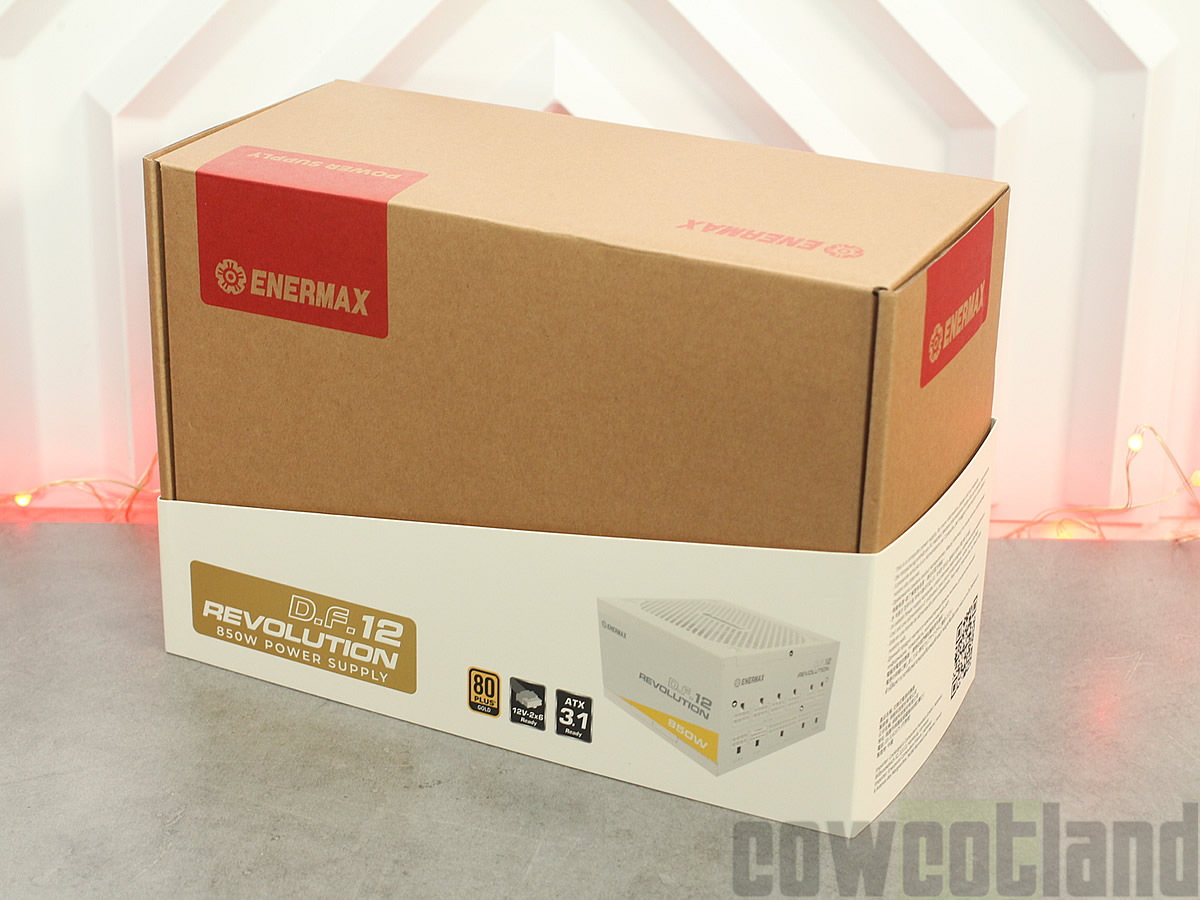 Alimentation ATX Enermax Revolution D.F. X RGB - 850W (Noir) pour