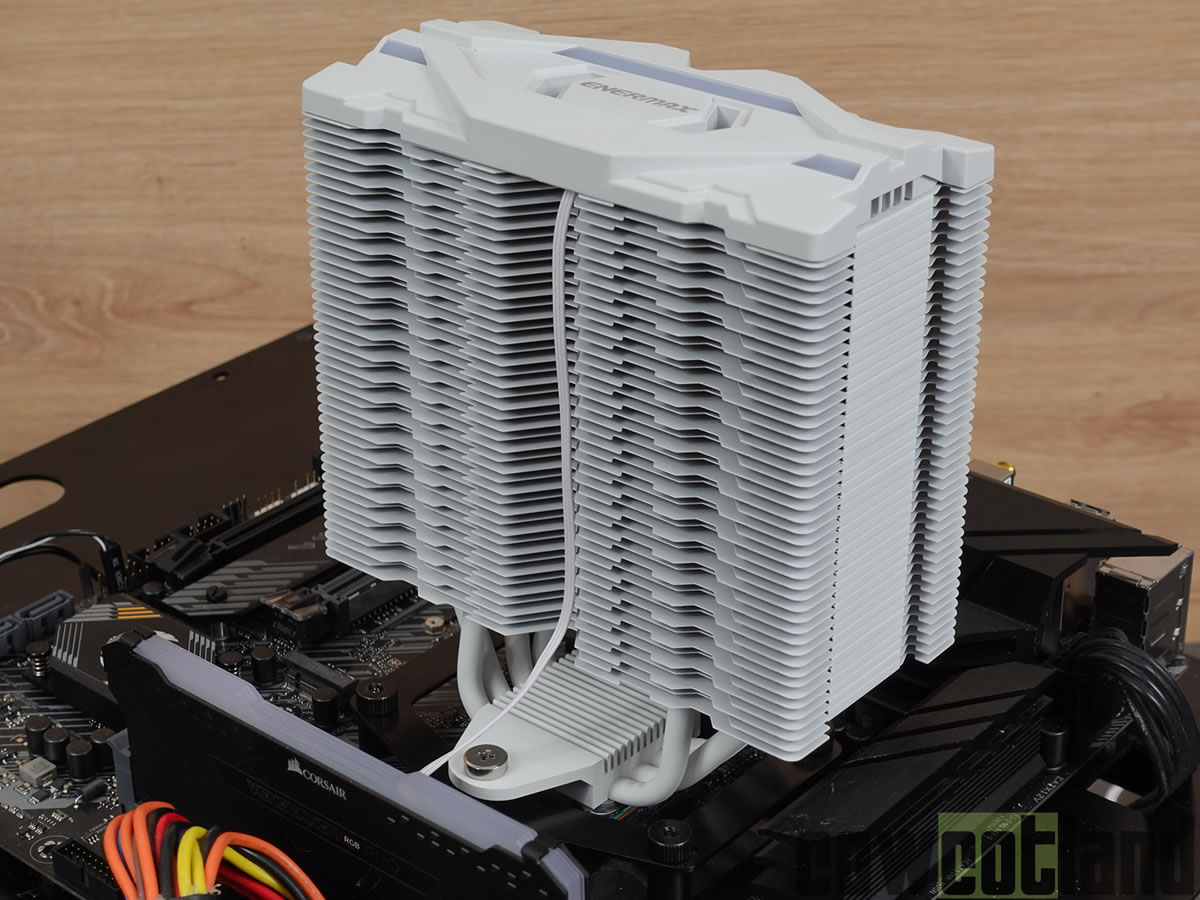 Image 45505, galerie Test ventirad ENERMAX ETS-F40-FS, du blanc et du RGB pour ton PC