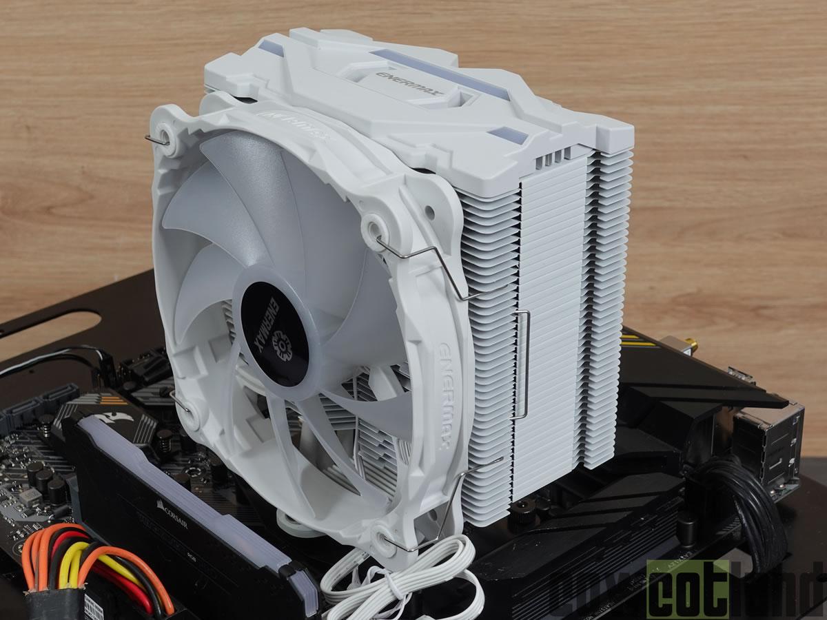 Image 45509, galerie Test ventirad ENERMAX ETS-F40-FS, du blanc et du RGB pour ton PC