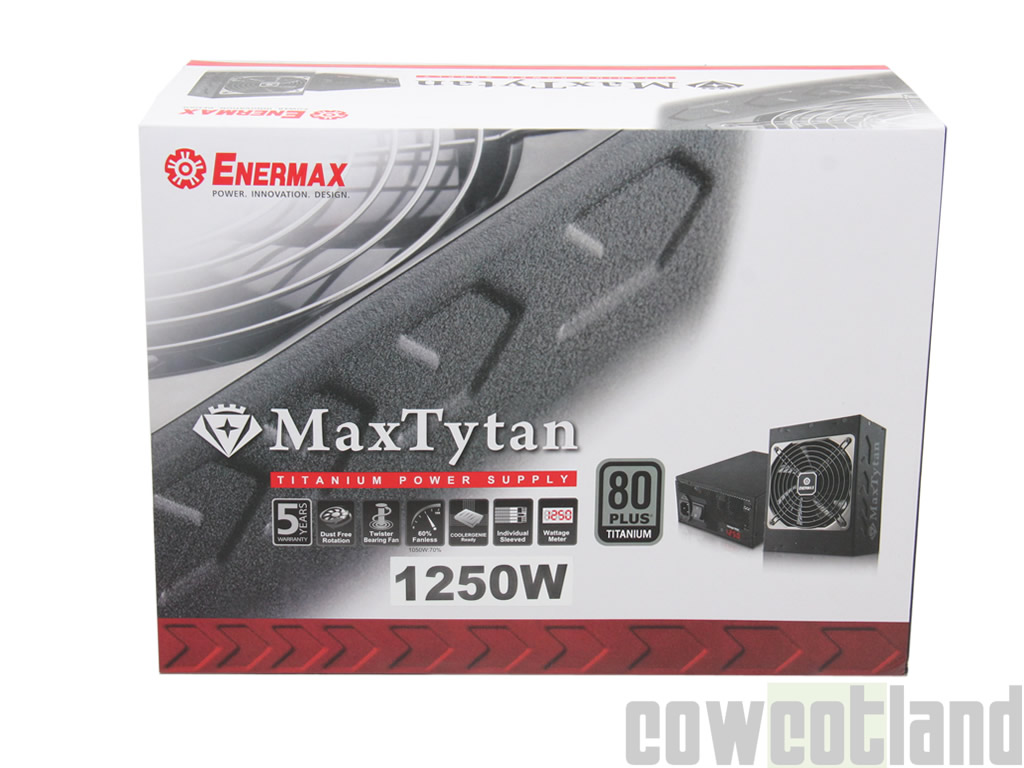 Image 35357, galerie Test alimentation Enermax Maxtytan 1250 watts