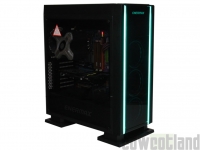 Cliquez pour agrandir Test boitier Enermax Saberay : de la brillance et RGB