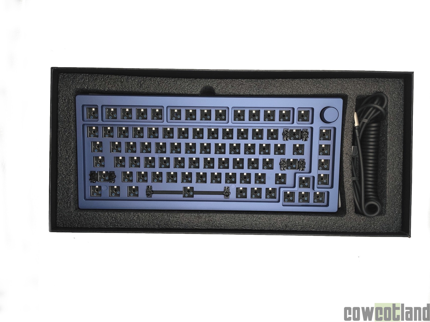 Image 47506, galerie Test Epomaker AKKO MOD007 CNC kit : un barebone de clavier mcanique en aluminium CNC premium !