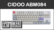 Test clavier Epomaker CIDOO ABM084 : Mignon et qualitatif !