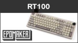 Cliquez pour agrandir Epomaker RT100 : Tout dans l'esthtique ?