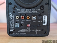 Cliquez pour agrandir Test Eve Audio SC203 : des enceintes monitoring et multimdia ?