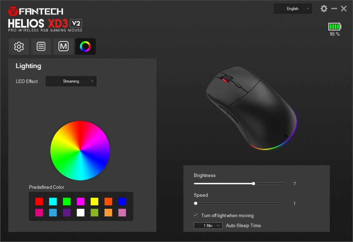 Image 50720, galerie Test Fantech Helios XD3V2 : une souris gaming sans-fil simple et performante