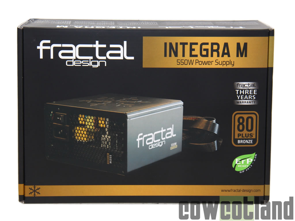 Image 25074, galerie Test alimentation Fractal Design Integra M 550 watts