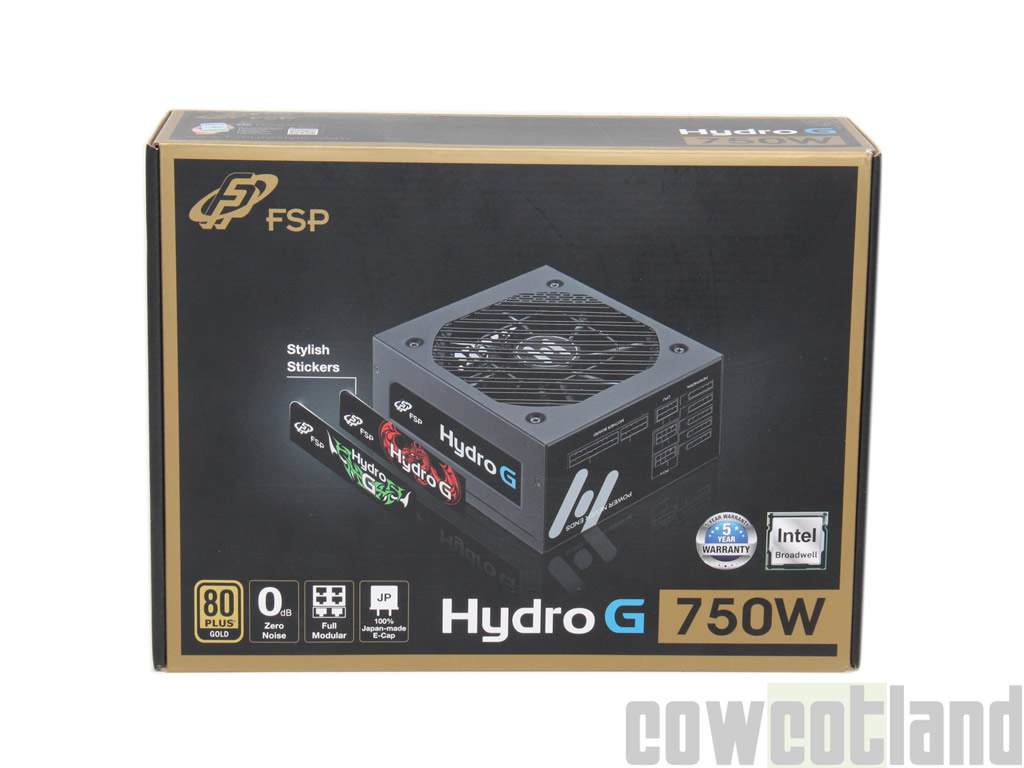 Image 28707, galerie Test alimentation FSP Hydro G 750 watts