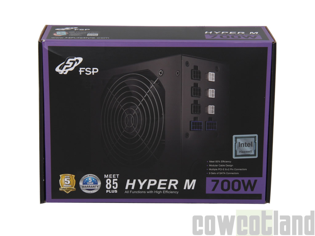 Image 28360, galerie Test alimentation FSP Hyper M 700