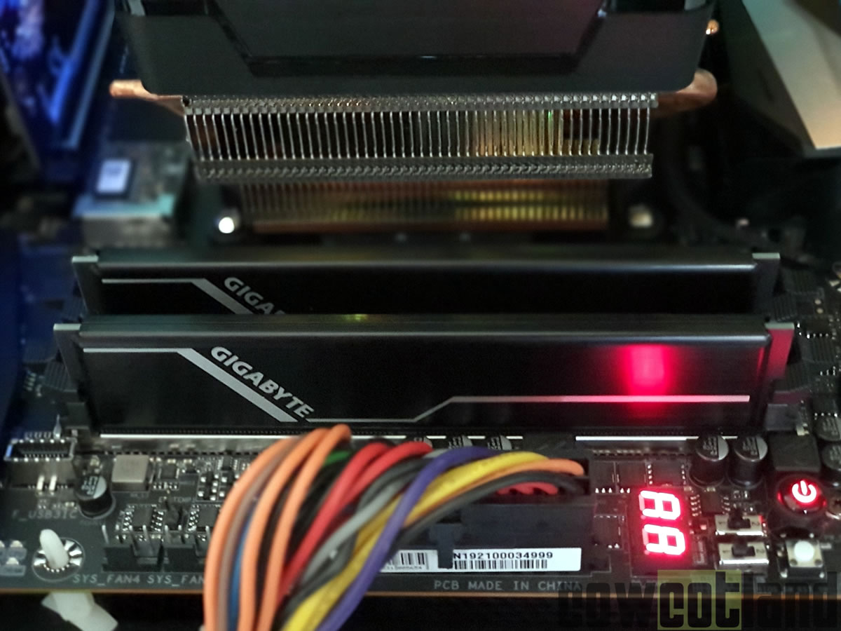 Image 42605, galerie Test DDR4 Gigabyte Memory 2666 : entre de gamme et sobre