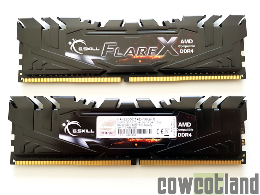 Image 35876, galerie Mémoire DDR4 G.Skill Flare X 3200 Mhz CL14