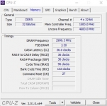 Cliquez pour agrandir Test mémoire G.SKILL Trident Z5 6000 MHz c36 2 x 16 Go