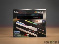 Cliquez pour agrandir Test RAM : G.SKILL Trident Z5 RGB 7600 MT/s CL36, toujours plus haut !