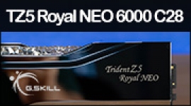 Cliquez pour agrandir G.SKILL Trident Z5 Royal NEO 2x16 Go 6000 MT/s C28 : le m�me, encore plus �blouissant !