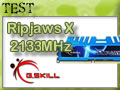 Ripjaws X : 2 x 4 Go  2133 Mhz avec style