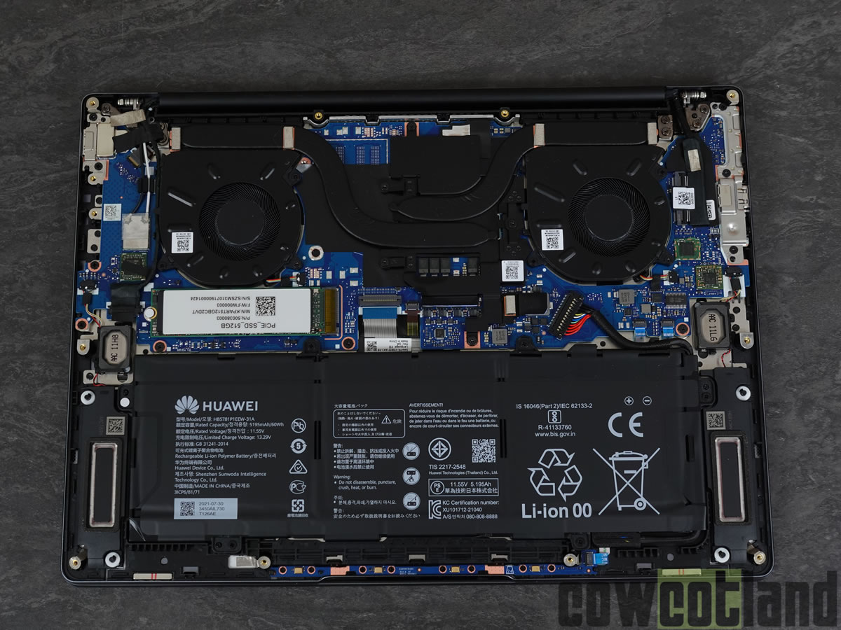 Image 46553, galerie Test ordinateur portable Huawei MateBook 14s : Une machine fine et autonome ?
