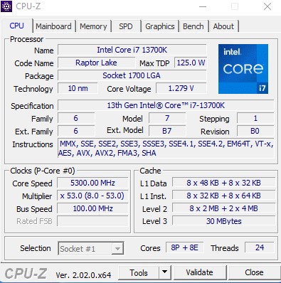 Image 53105, galerie Test processeurs Intel Core i7-13700K : le processeur presque parfait ? 