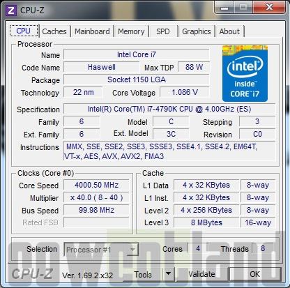 Test processeur Intel Core i7-4790K : Introduction, page 1