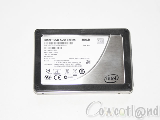 Image 14948, galerie Test SSD Intel 520 Series 180 Go