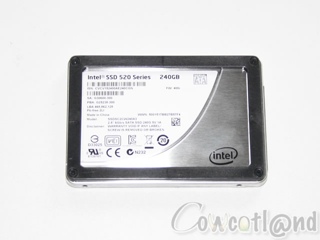 Image 15047, galerie Test SSD Intel 520 Series 240 Go