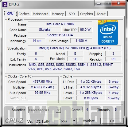 Image 27751, galerie Test Processeur Intel Core i7-6700K