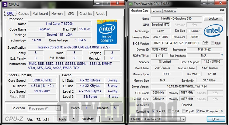 Image 27745, galerie Test Processeur Intel Core i7-6700K