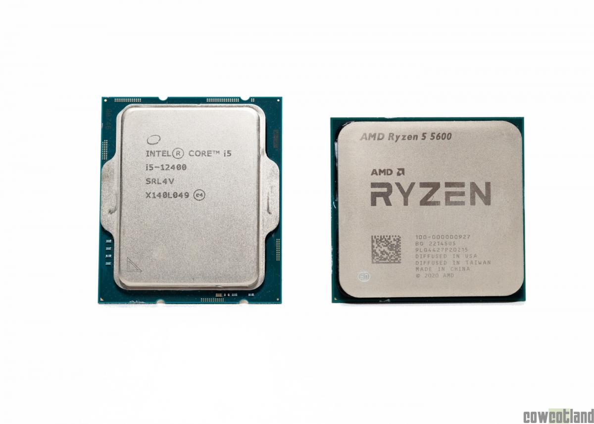 Image 50294, galerie AMD Ryzen 5 5600 VS Intel I5 12400 : Le match de CPU sous les 200 euros