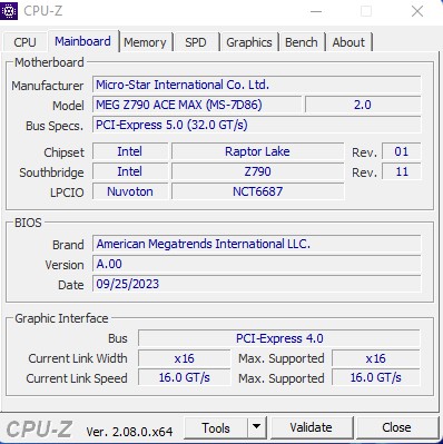Image 62094, galerie Dossier performance jeux : PCIe Gen 5, x8 vs x16 avec les processeurs Intel 