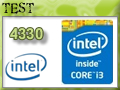 Test processeur Intel Core i3-4330