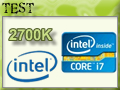 Test processeur Intel Core i7 2700 K