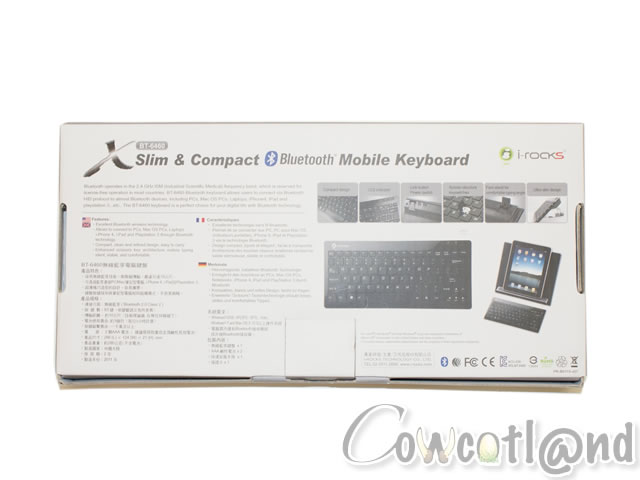 Image 15858, galerie i-Rocks BT-6460, un clavier mobile, cest pratique pour la mobilit