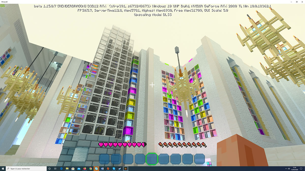 Image 41770, galerie Dcouverte du Ray Tracing et du DLSS 2.0 dans le jeu Minecraft