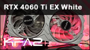 Test KFA2 RTX 4060 Ti EX White : une petite carte très colorée Test KFA2 RTX 4060 Ti EX White : une petite carte très colorée