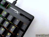 Cliquez pour agrandir Test clavier mécanique HyperX Alloy Origins, des switches maison convaincants !