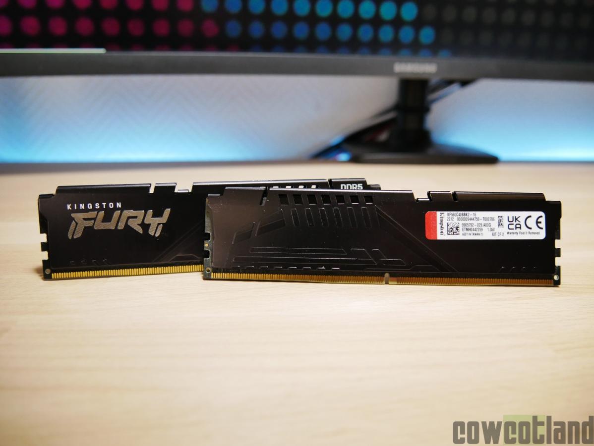 Image 49156, galerie Test mmoire DDR5 2 x 8 Go Kingston Fury 6000 C40 : Enfin une solution conomique !