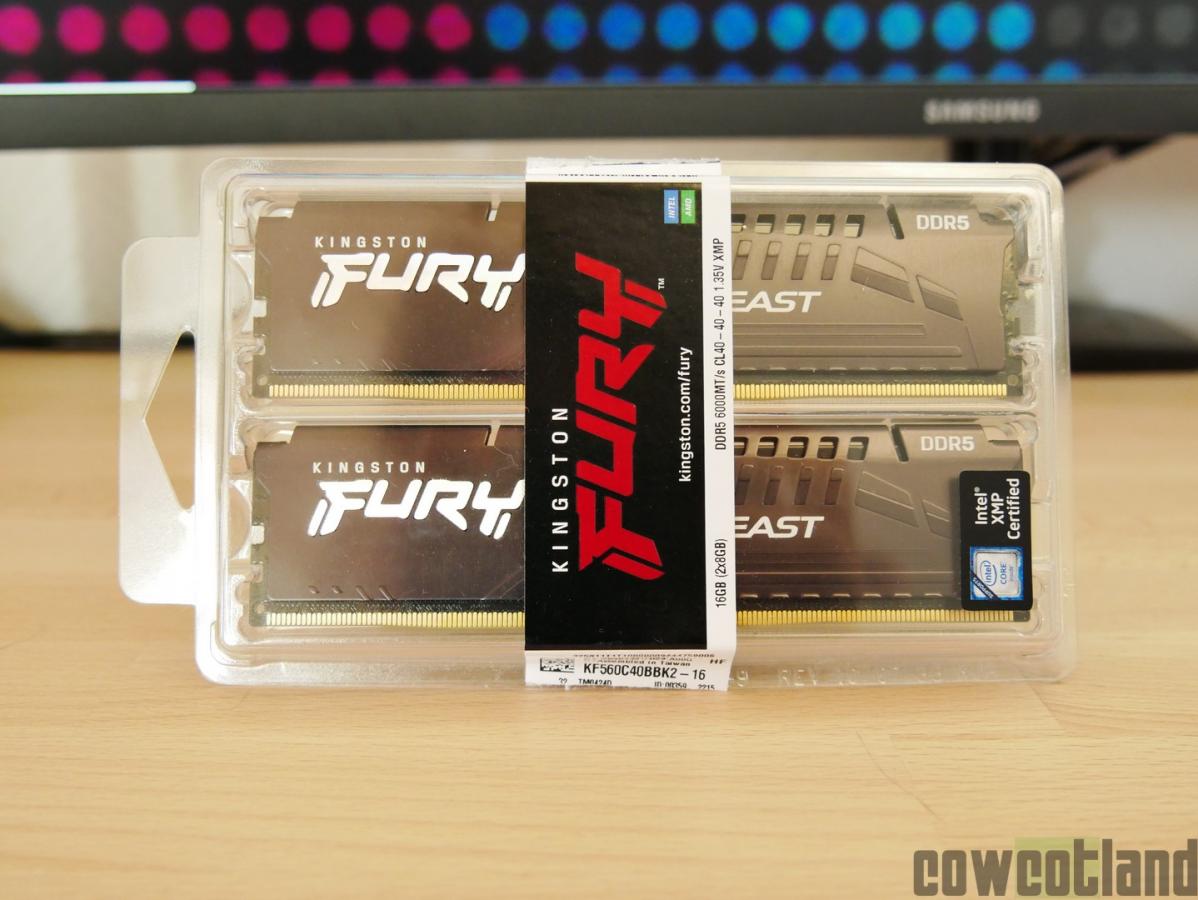 Image 49157, galerie Test mmoire DDR5 2 x 8 Go Kingston Fury 6000 C40 : Enfin une solution conomique !