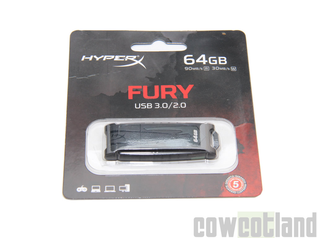 Image 25727, galerie Test cl USB Kingston Hyper X Fury 64 Go
