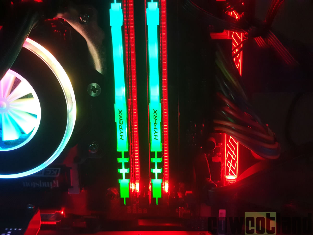 Image 39742, galerie Test mmoire DDR4 Hyper X Fury RGB