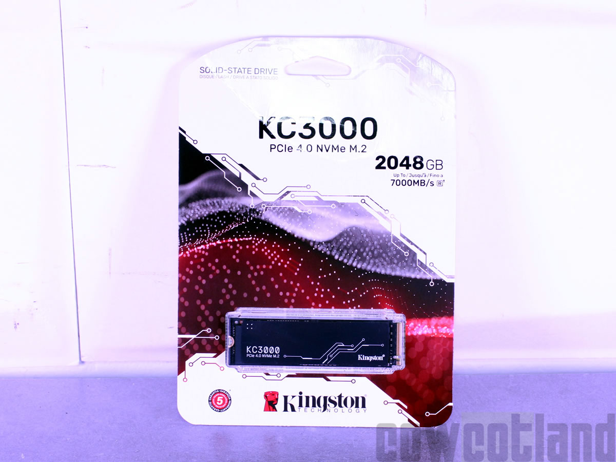 Kingston KC3000 - 4 To - Disque SSD Kingston sur