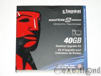Cliquez pour agrandir Kingston SSDNow V Series 40 Go, le SSD Low Cost