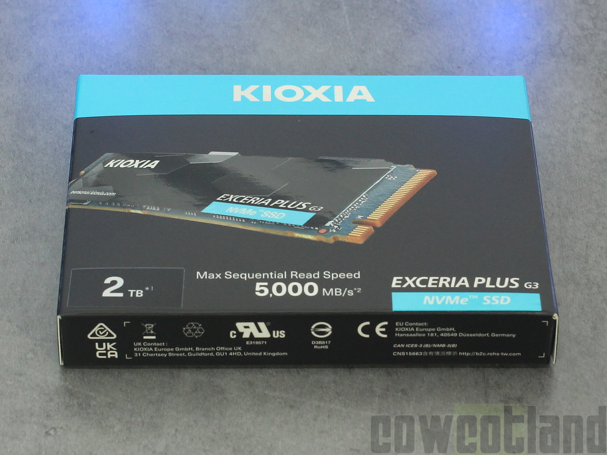 Image 66167, galerie SSD Kioxia Exceria Plus G3 2 To : le bon compromis ?