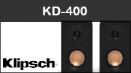 Cliquez pour agrandir Klipsch KD-400 : des enceintes actives  tout faire ?